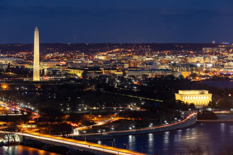 Washington DC by night