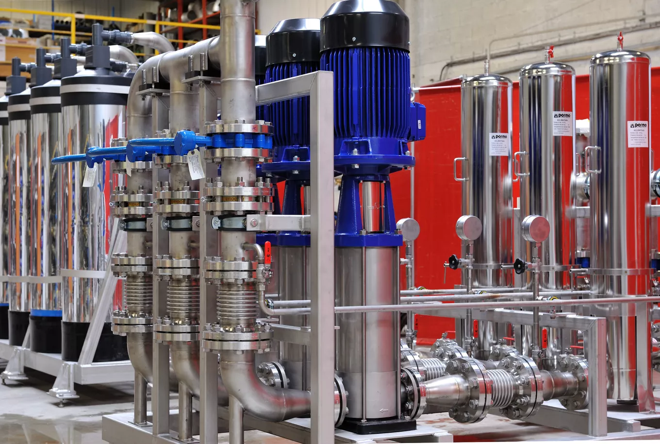 Nuclear hvac installation