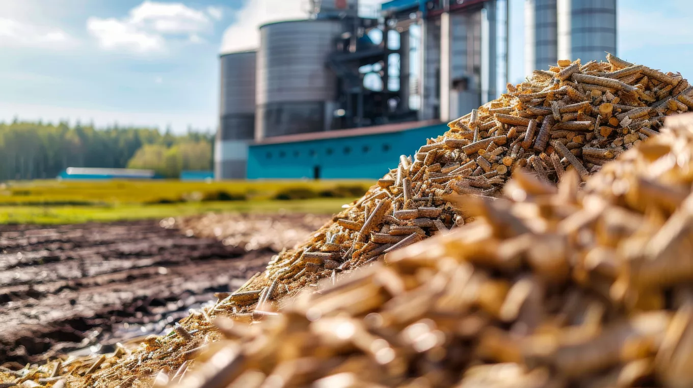 Biomass energy utilizes organic materials such as wood