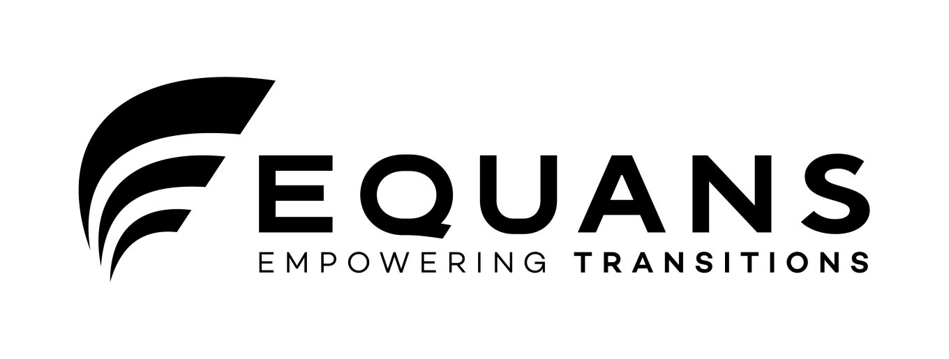 Equans Logo with Black Font and tagline