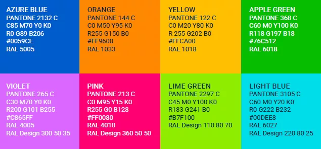 Equans Secondary Colors