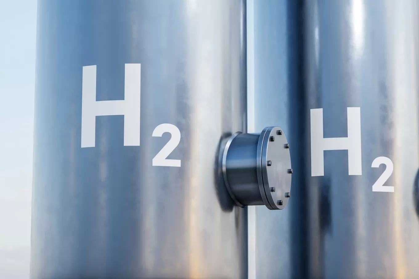 modern hydrogen tank for renewable energy