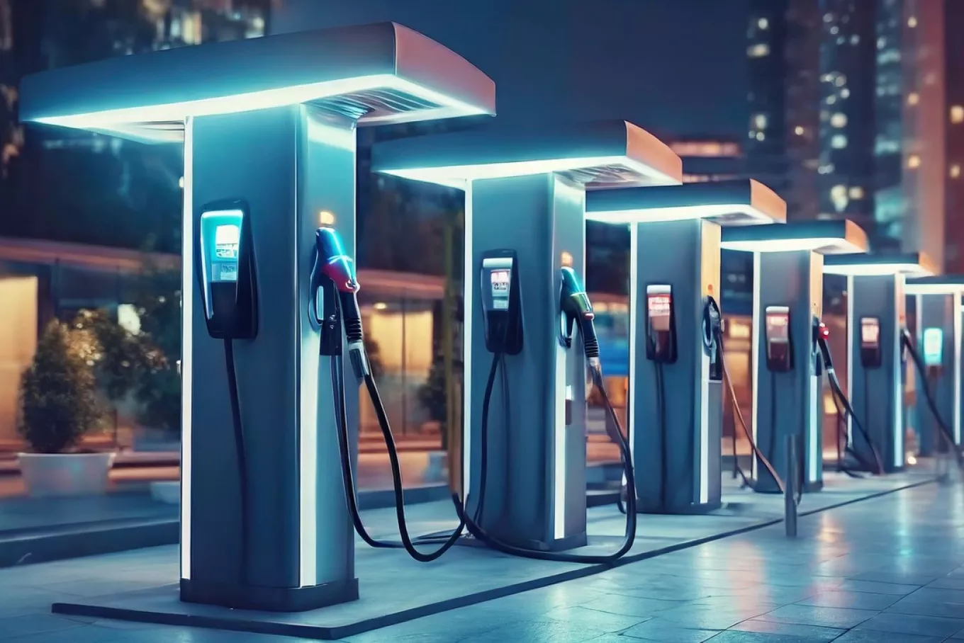 bornes de recharge de véhicules electriques