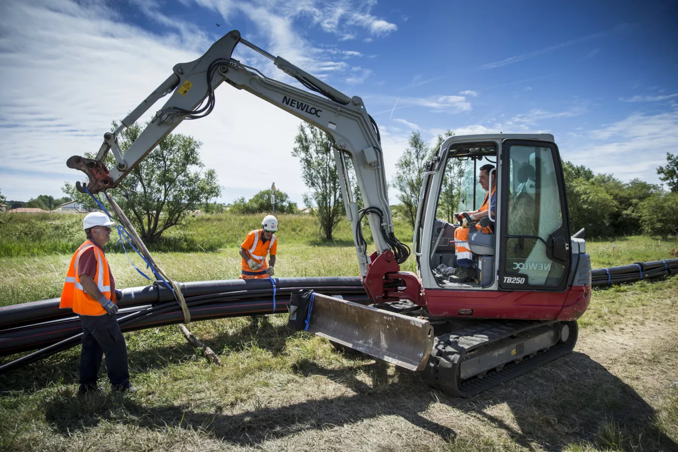 Construction site of Noirmoutier