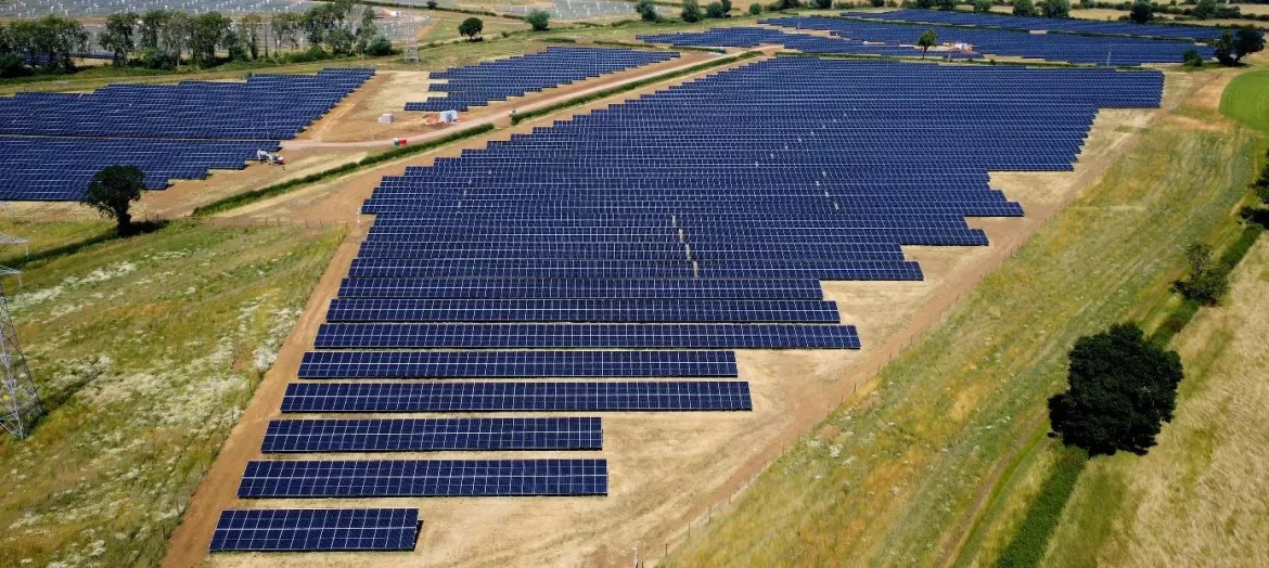 Adstock Solar farm - UK