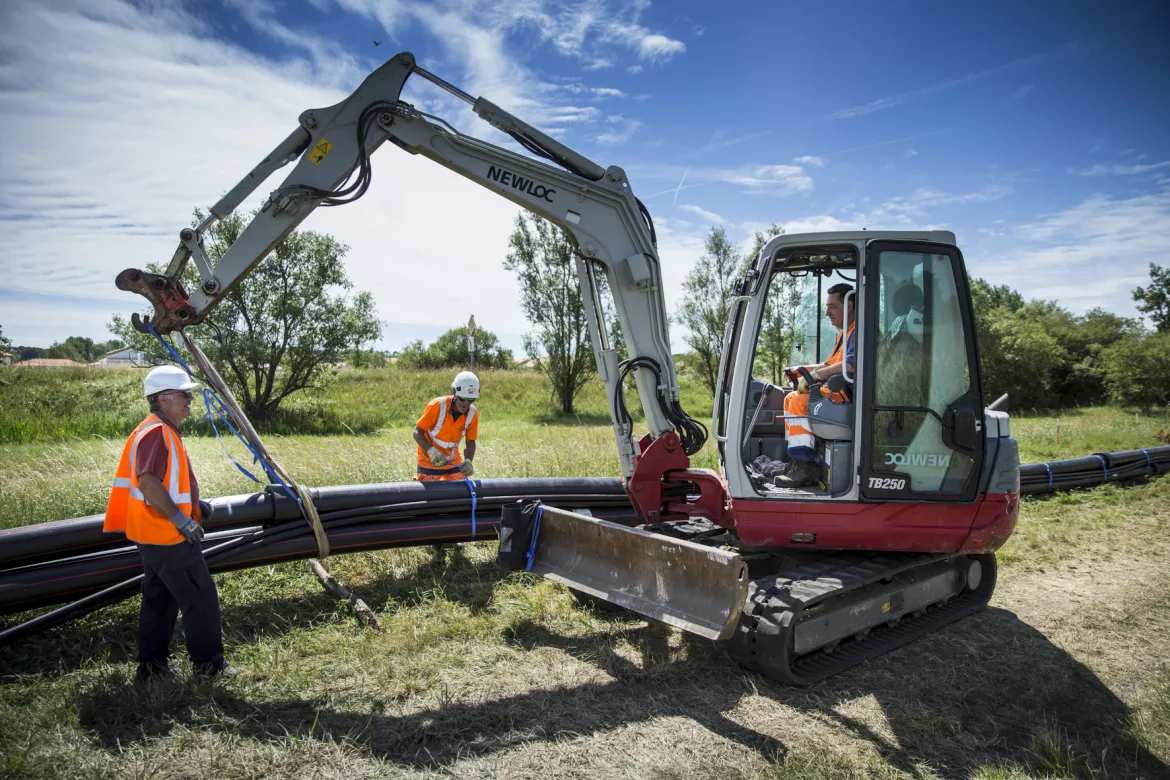 Construction site of Noirmoutier