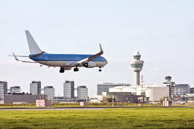 Schiphol airport in the Netherlands