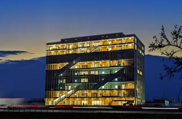 View of the VIB Bio Incubator in Belgium