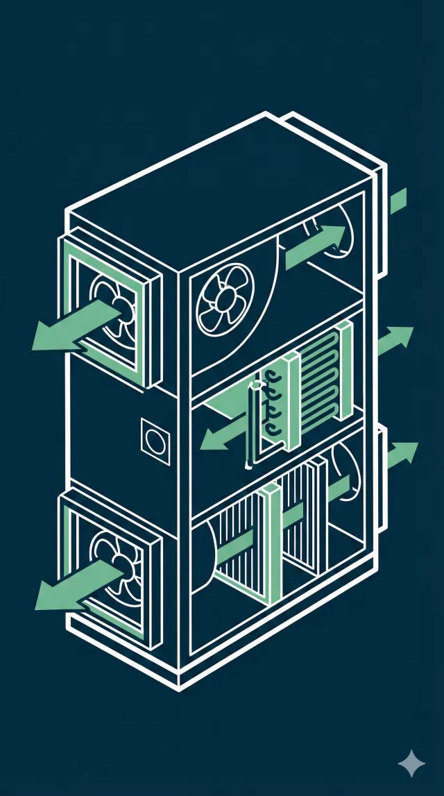 schematic hvac illustrated