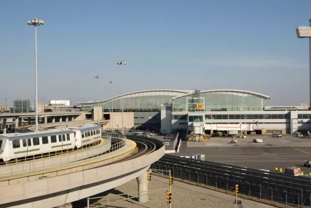 photo of the JFK Airport from the outside