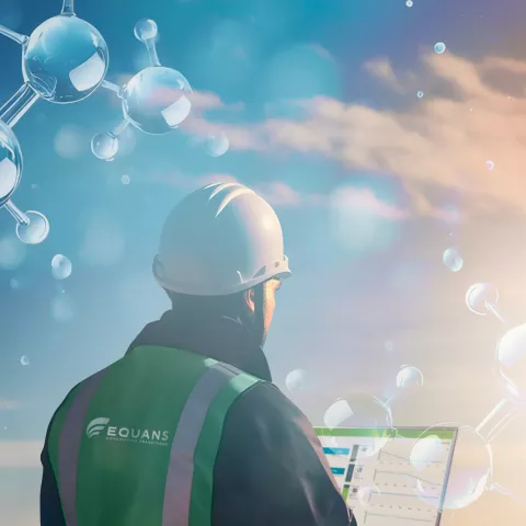 Illustration of Hyvision : une solution clé en main pour la production d'énergie à base d'hydrogène à faible empreinte carbone